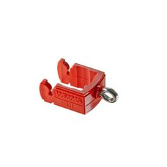  Schilderbefestigungen Wemas Klemmschelle Typ U2 - rot - für Rohre Ø 60mm 12451660